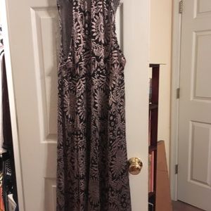 Free people sheer gown.